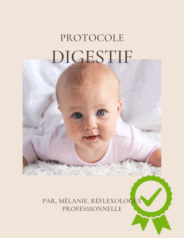 📘 Protocole Réflexologie: Troubles digestifs 🍼